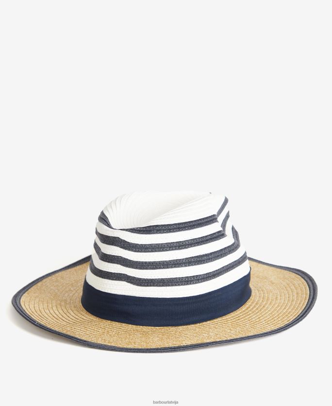 Barbour sievietes Kenmors Fedora P8J88A2428 Piederumi flote/ekru