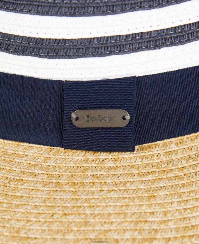 Barbour sievietes Kenmors Fedora P8J88A2428 Piederumi flote/ekru