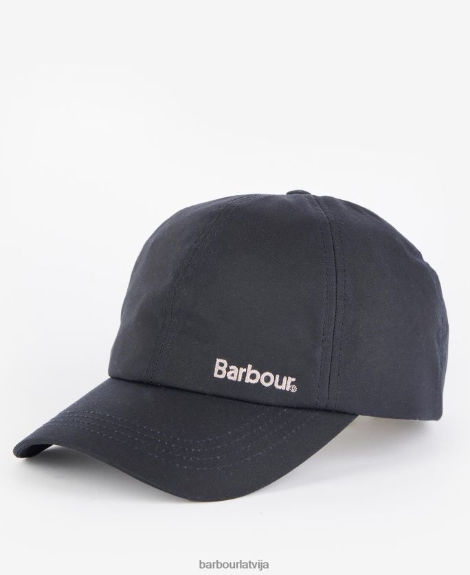 Barbour sievietes belsay vaska sporta cepure P8J88A2425 Piederumi flote/klasika