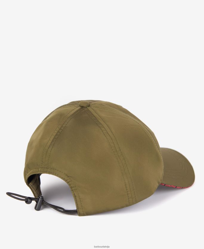 Barbour sievietes magna sporta cepure P8J88A2433 Piederumi palmers zaļš