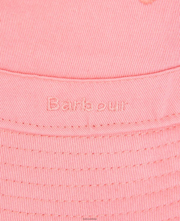 Barbour sievietes olivia spain cepure P8J88A2417 Piederumi rozā perforators