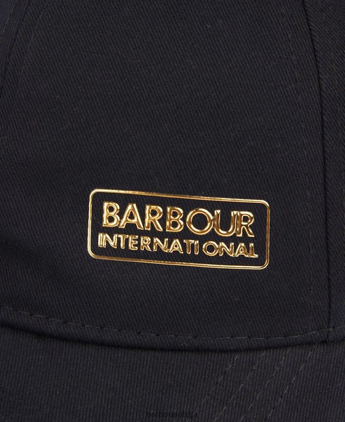 Barbour sievietes starptautiskā sporta cepure Norton P8J88A2426 Piederumi melns