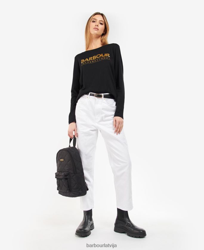 Barbour sievietes šikāna stepēta mugursoma P8J88A2390 Piederumi melns