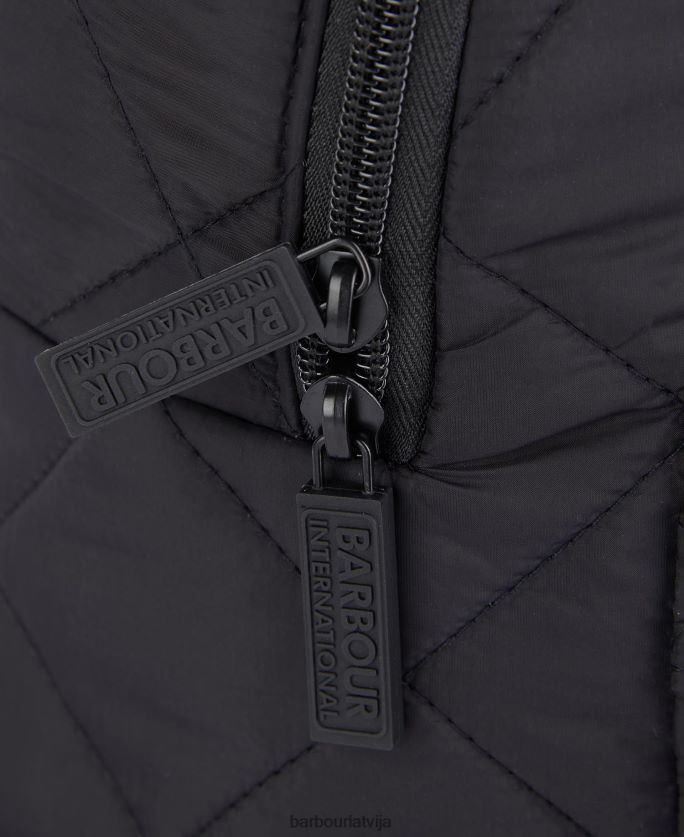 Barbour sievietes šikāna stepēta mugursoma P8J88A2390 Piederumi melns