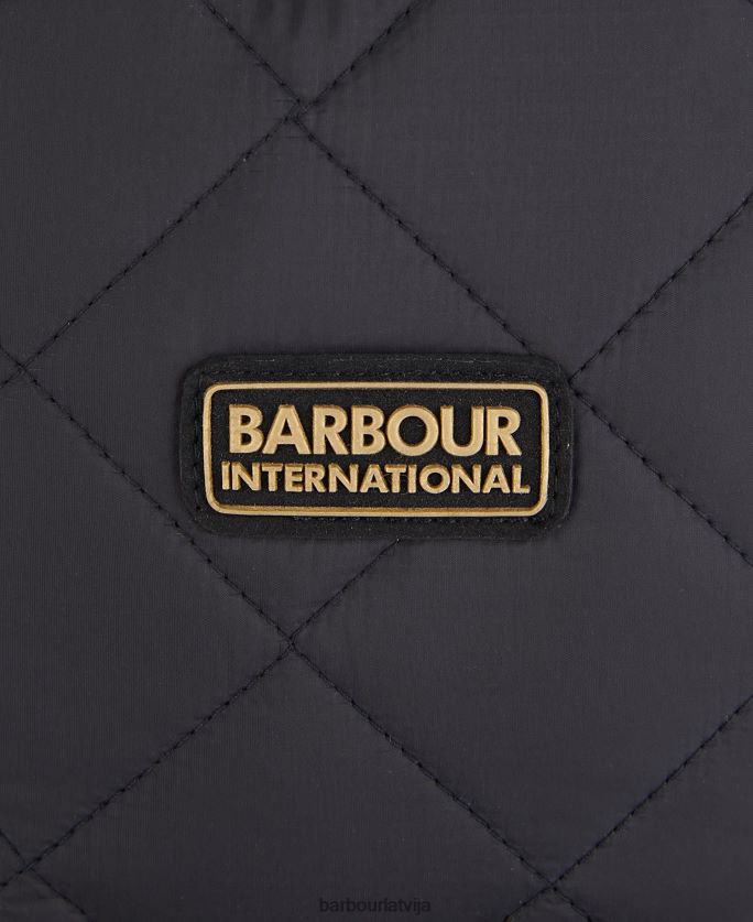 Barbour sievietes šikāna stepēta mugursoma P8J88A2390 Piederumi melns