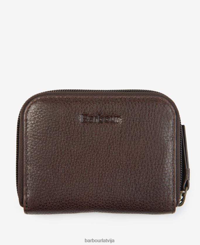 Barbour sievietes laire ādas somiņa P8J88A2397 Piederumi tumši brūns