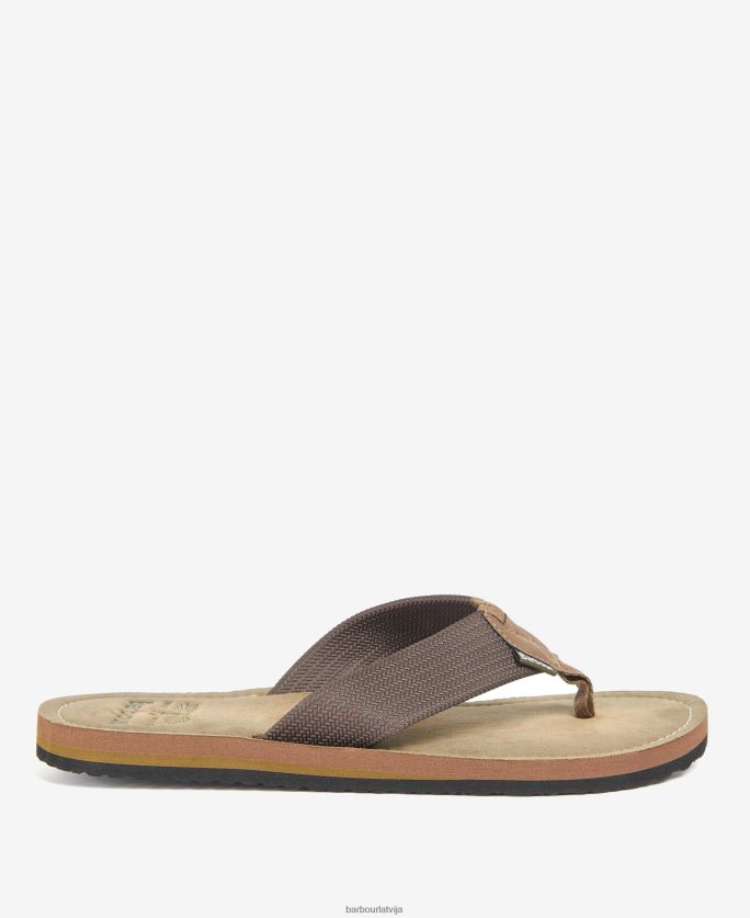 Barbour vīriešiem Toeman pludmales sandales P8J88A1305 apavi pulveris zils
