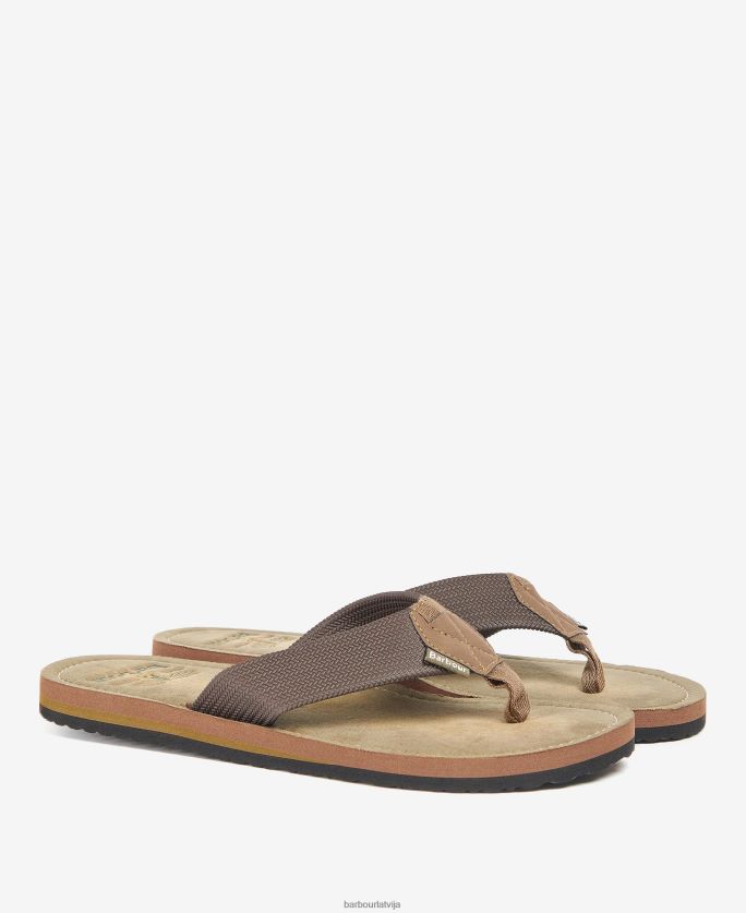 Barbour vīriešiem Toeman pludmales sandales P8J88A1305 apavi pulveris zils
