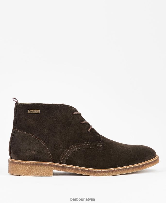 Barbour vīriešiem sonorāna zābaki P8J88A1267 apavi melna zamšāda
