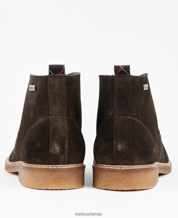 Barbour vīriešiem sonorāna zābaki P8J88A1267 apavi melna zamšāda