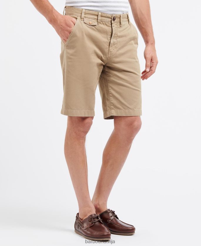 Barbour vīriešiem Neuston sarža šorti P8J88A1141 apģērbs spēks zils