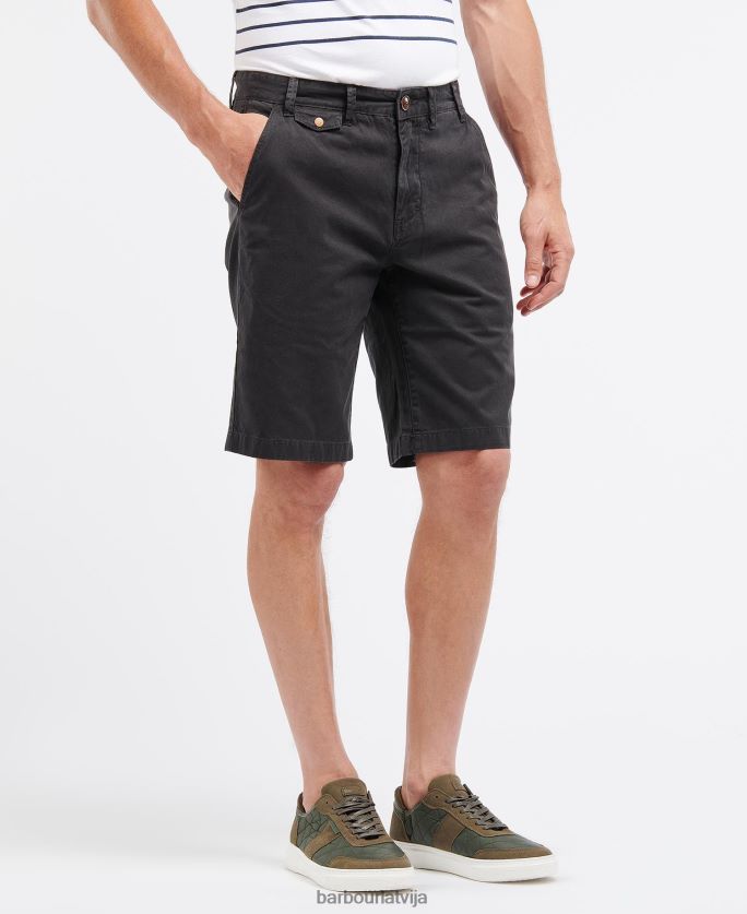 Barbour vīriešiem Neuston sarža šorti P8J88A1144 apģērbs spēks zils