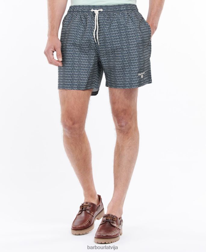 Barbour vīriešiem dimanta geo peldšorti P8J88A1201 apģērbs flote