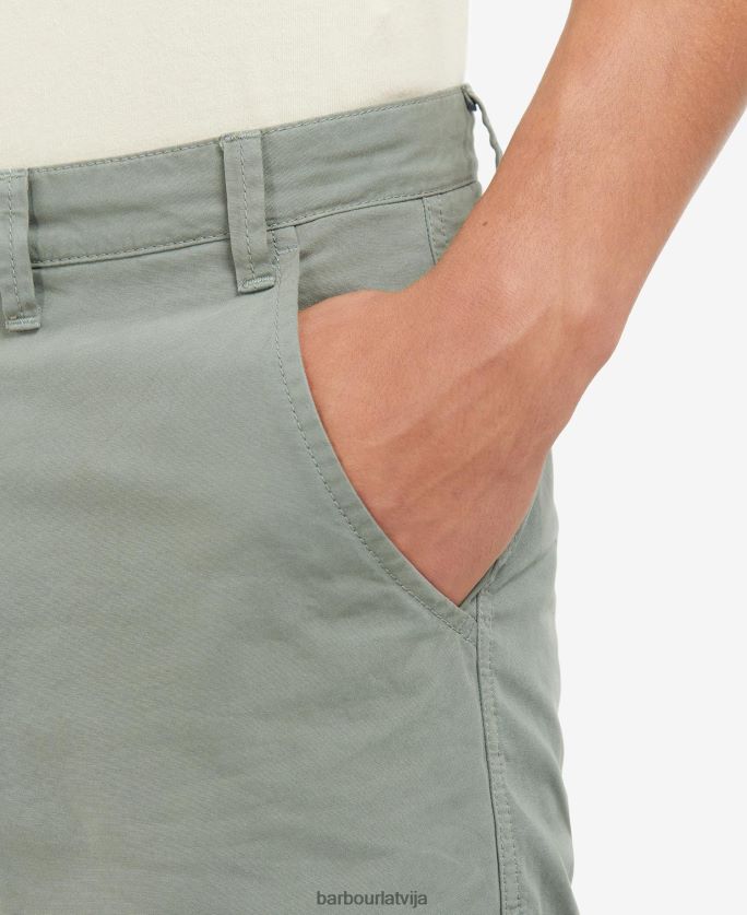 Barbour vīriešiem glendale chino P8J88A1164 apģērbs agaves zaļa