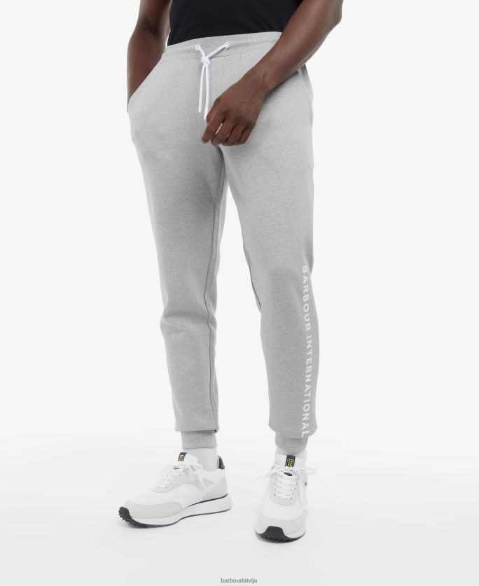Barbour vīriešiem kirk joggers P8J88A1181 apģērbs gaiši pelēks merģelis