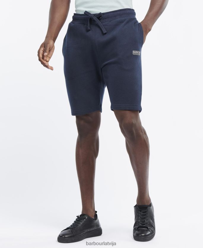 Barbour vīriešiem sporta treka šorti P8J88A1188 apģērbs antracīta merģelis