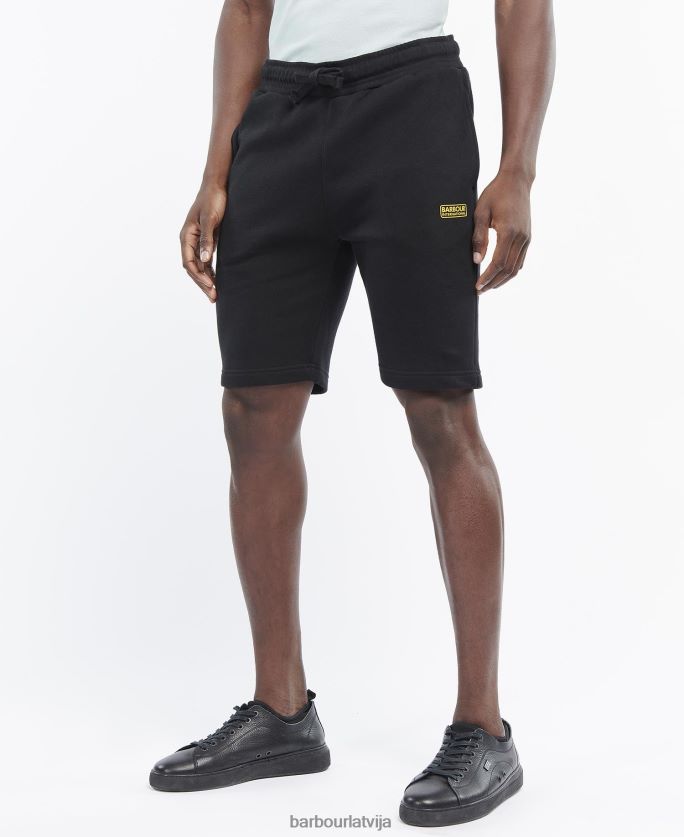 Barbour vīriešiem sporta treka šorti P8J88A1210 apģērbs antracīta merģelis