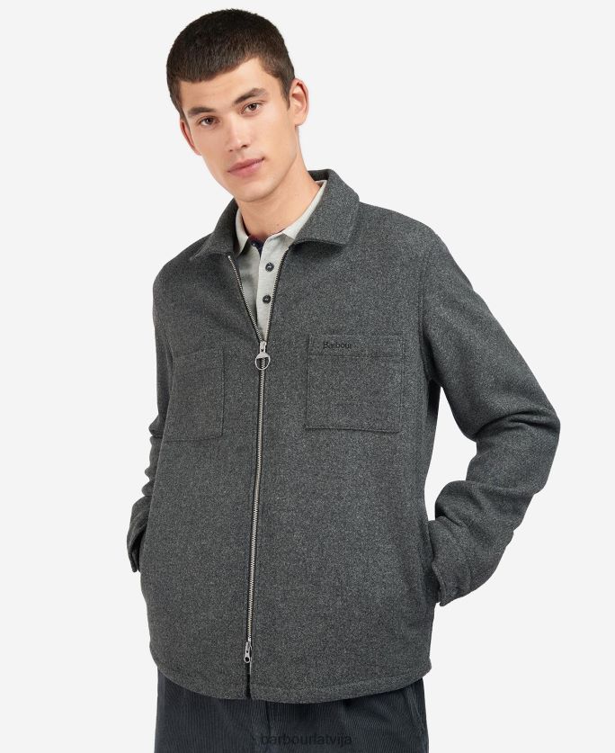Barbour vīriešiem ziloņkaula vilna P8J88A220 apģērbs kokogles/kordovans