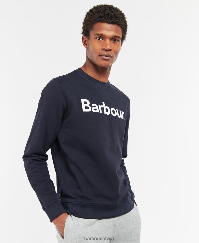 Barbour vīriešiem Sporta krekls ar apkakli ar logotipu P8J88A1028 apģērbs flote