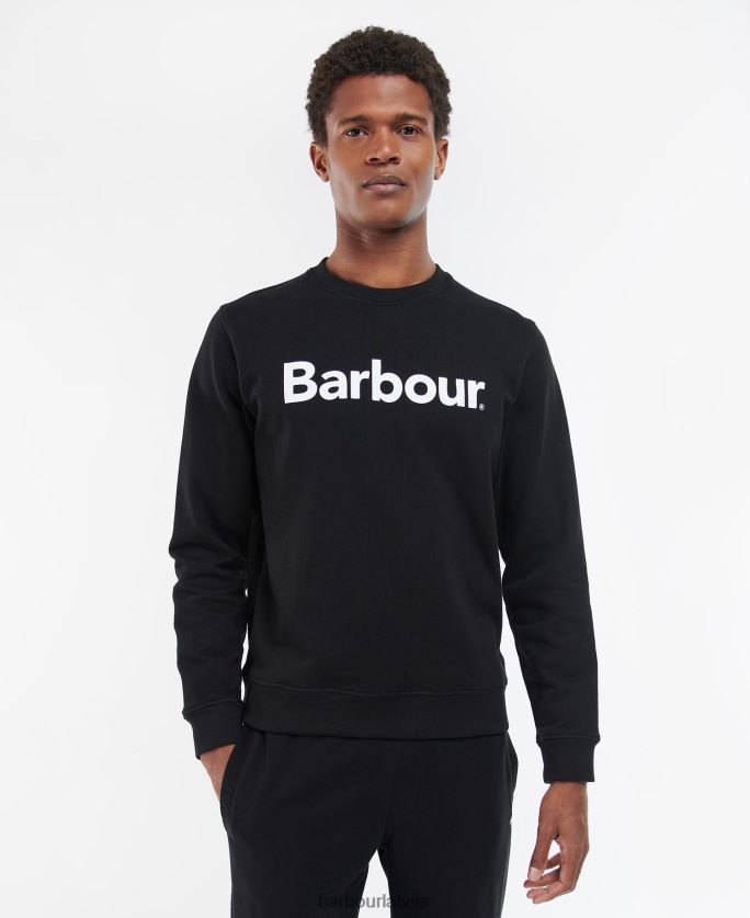 Barbour vīriešiem Sporta krekls ar apkakli ar logotipu P8J88A1060 apģērbs flote
