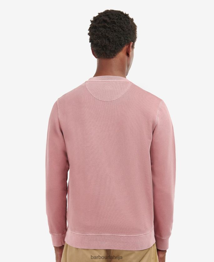 Barbour vīriešiem džemperis ar lielu logotipu ar apkakli P8J88A1030 apģērbs pulveris zils
