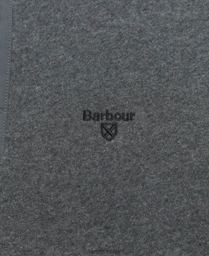 Barbour vīriešiem džemperis ar pusnogriezni P8J88A1004 apģērbs migla