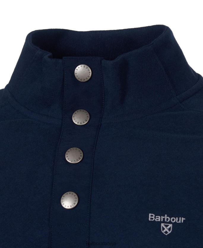Barbour vīriešiem džemperis ar pusnogriezni P8J88A978 apģērbs flote
