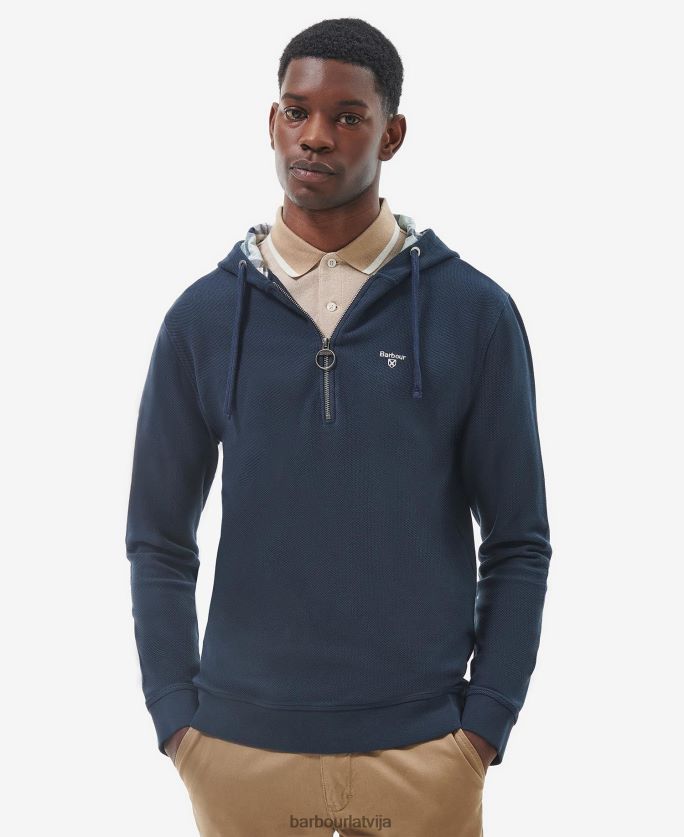 Barbour vīriešiem haverigg kapuci ar rāvējslēdzēju P8J88A985 apģērbs klasiskā flote