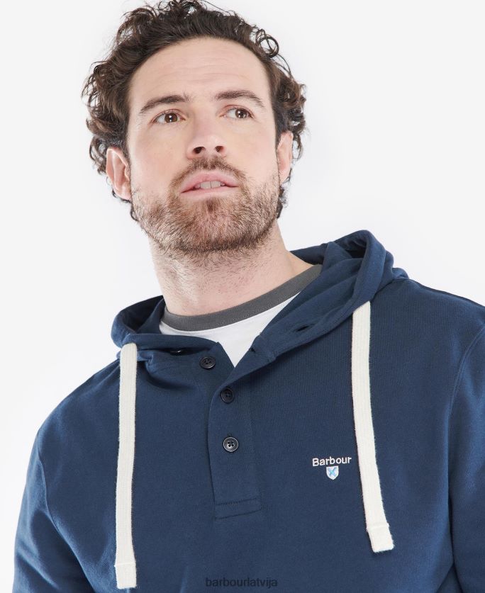 Barbour vīriešiem hetton kapuci P8J88A1065 apģērbs pelēkais merģelis