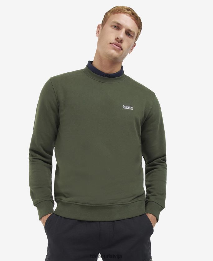 Barbour vīriešiem rodstera džemperis ar apkakli P8J88A1067 apģērbs kavalērijas smiltis