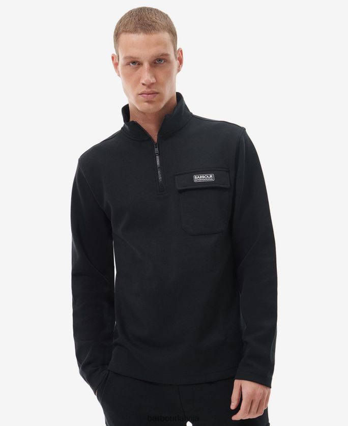 Barbour vīriešiem voyager sporta krekls P8J88A1031 apģērbs klasisks melns