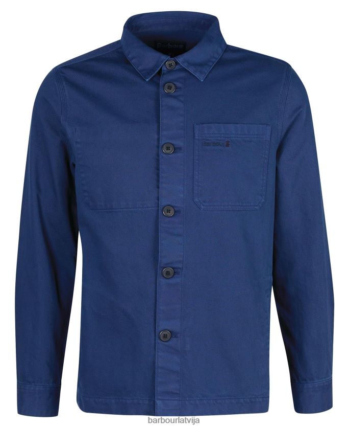 Barbour vīriešiem Džino virskrekls P8J88A310 apģērbs tintes zils