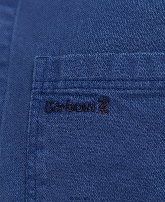 Barbour vīriešiem Džino virskrekls P8J88A310 apģērbs tintes zils