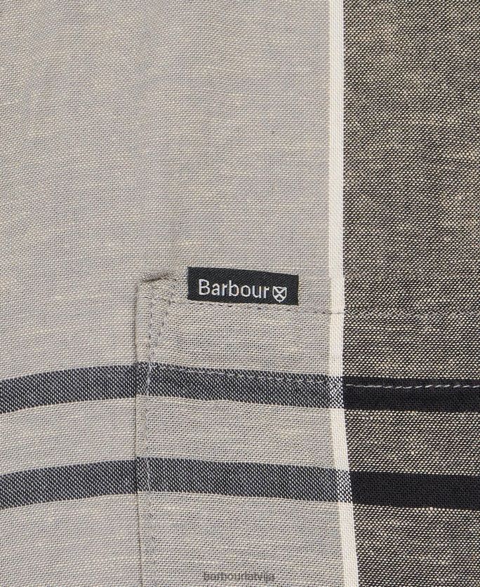 Barbour vīriešiem Douglas krekls ar īsām piedurknēm P8J88A363 apģērbs vasaras flote