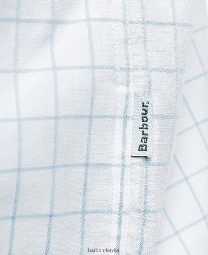 Barbour vīriešiem Hanstedas lauku aktīvais krekls P8J88A393 apģērbs debesis