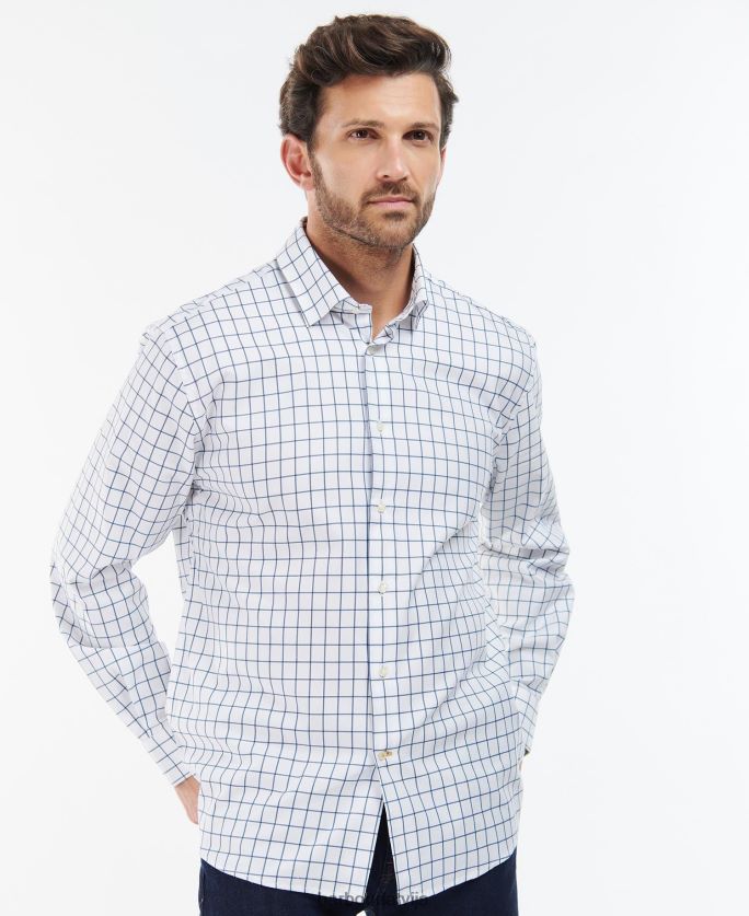 Barbour vīriešiem Hanstedas lauku aktīvais krekls P8J88A469 apģērbs vidus olīvu