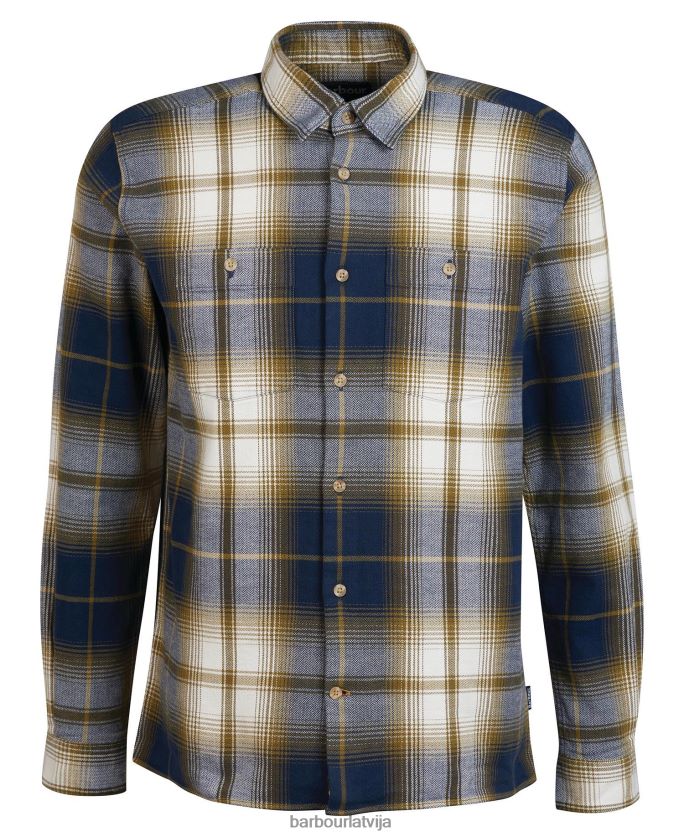 Barbour vīriešiem Harsthwaite krekls P8J88A473 apģērbs klasiskā flote
