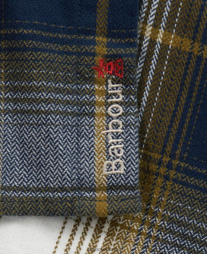 Barbour vīriešiem Harsthwaite krekls P8J88A473 apģērbs klasiskā flote