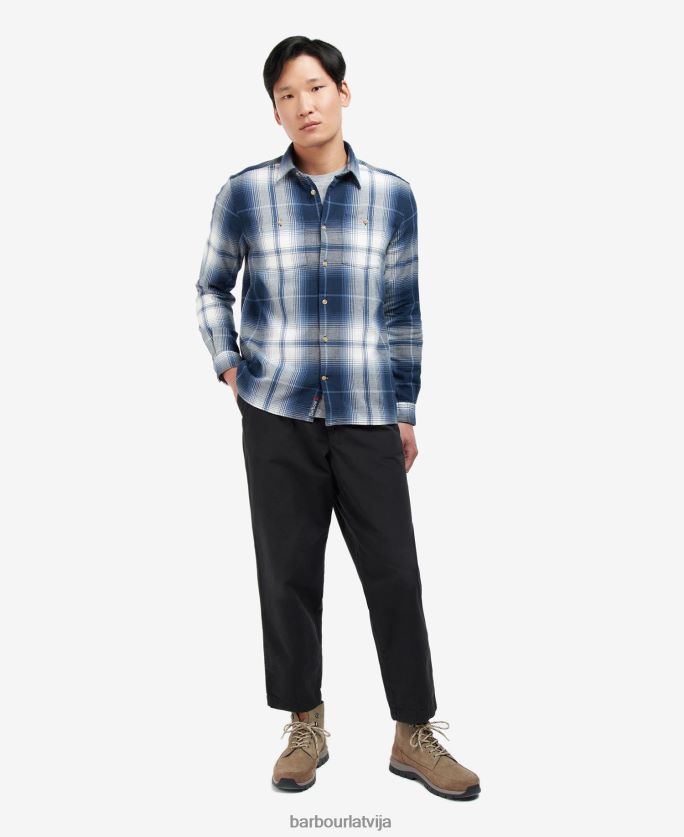 Barbour vīriešiem Harsthwaite krekls P8J88A529 apģērbs klasiskā flote