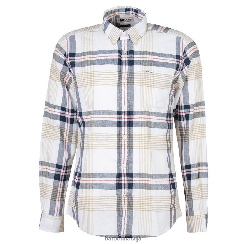 Barbour vīriešiem Hudson parastais krekls P8J88A373 apģērbs klasiskā flote