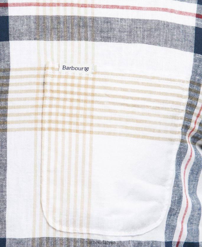 Barbour vīriešiem Hudson parastais krekls P8J88A373 apģērbs klasiskā flote