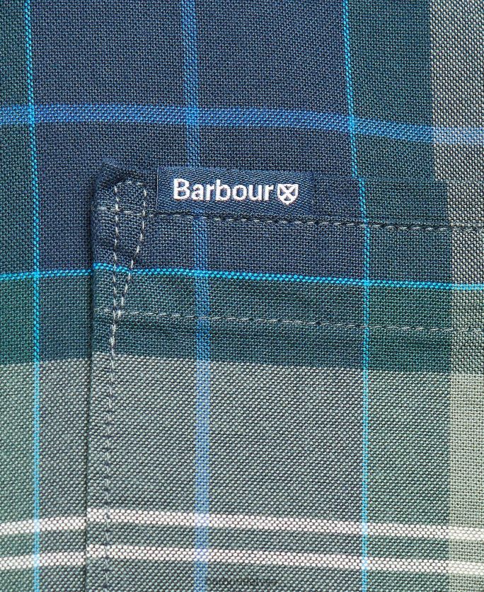 Barbour vīriešiem Lewis pielāgots krekls P8J88A417 apģērbs amble smilšu tartāns