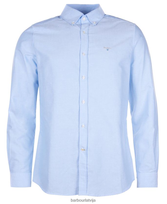 Barbour vīriešiem Oxford 3 pielāgots krekls P8J88A364 apģērbs zaļš