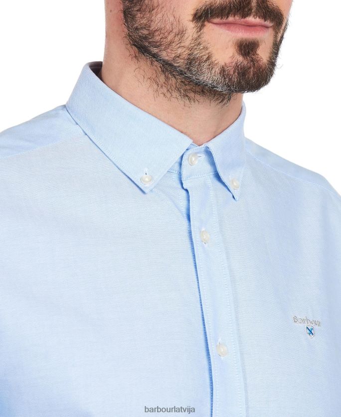 Barbour vīriešiem Oxford 3 pielāgots krekls P8J88A364 apģērbs zaļš