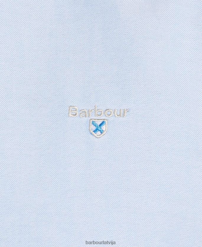 Barbour vīriešiem Oxford 3 pielāgots krekls P8J88A364 apģērbs zaļš