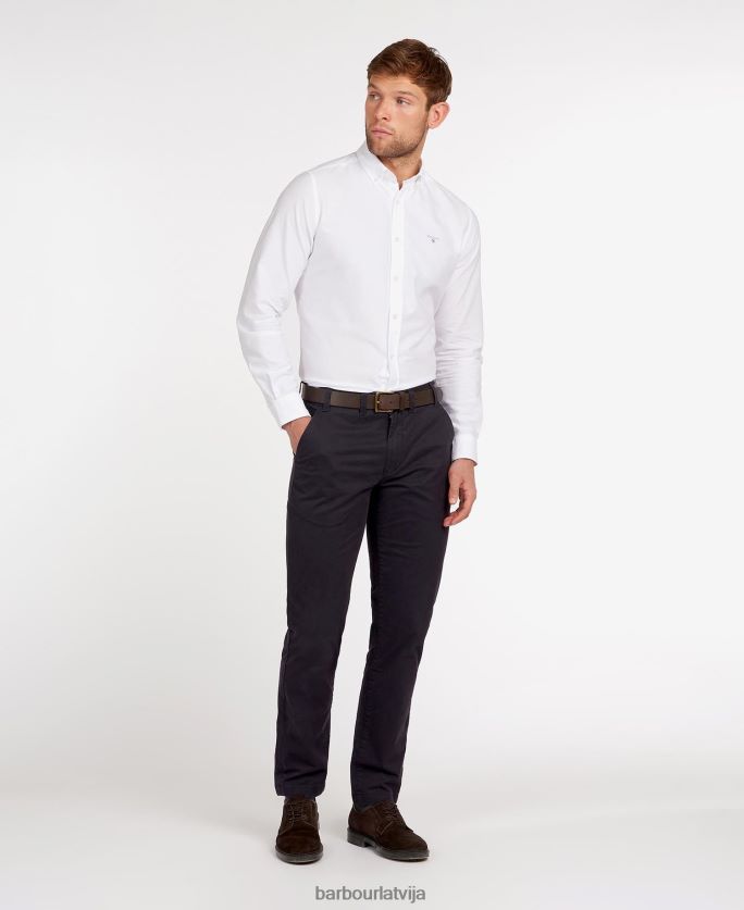 Barbour vīriešiem Oxford 3 pielāgots krekls P8J88A409 apģērbs zaļš
