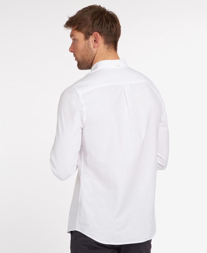 Barbour vīriešiem Oxford 3 pielāgots krekls P8J88A409 apģērbs zaļš