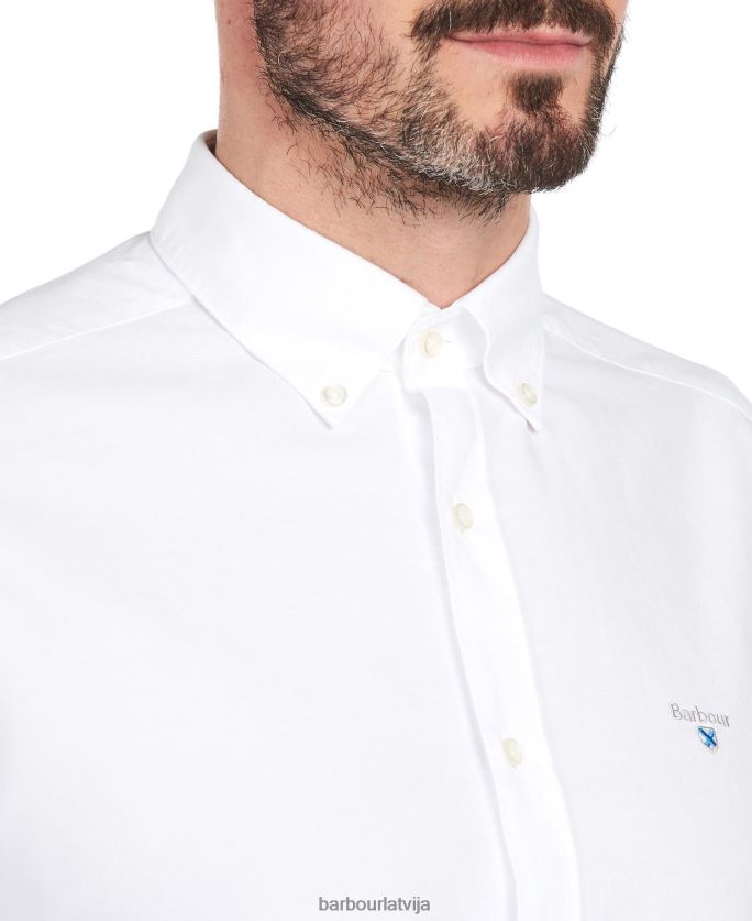 Barbour vīriešiem Oxford 3 pielāgots krekls P8J88A409 apģērbs zaļš