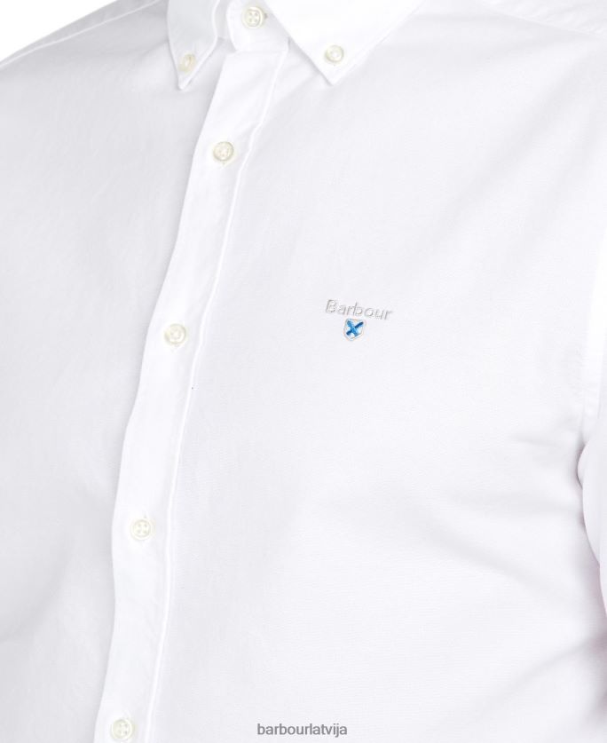 Barbour vīriešiem Oxford 3 pielāgots krekls P8J88A409 apģērbs zaļš