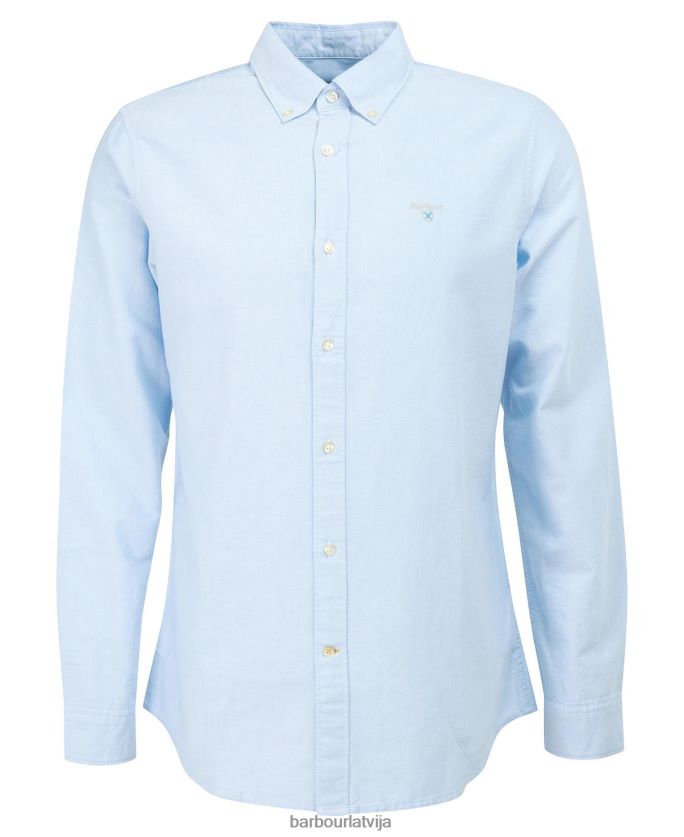 Barbour vīriešiem Oxford pielāgots krekls P8J88A290 apģērbs klasisks rozā